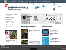 Tablet Screenshot of gbuconecta.org